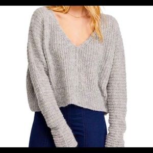 Free People V Neck Sweater